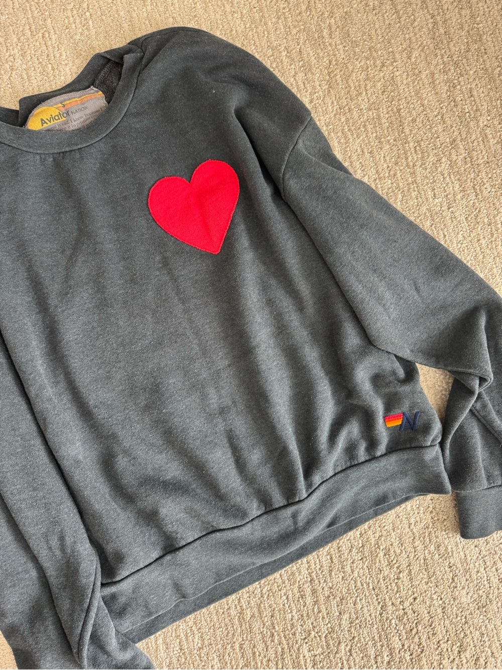 Aviator nation crew neck